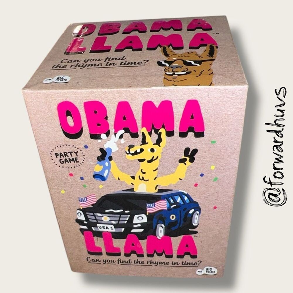 Obama Llama Party Game – Rhyming Charades – Big Potato